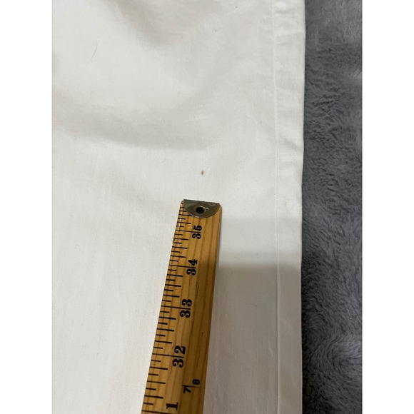 NYDJ Optic White Wide Leg Crop Jeans Womens Size 8 Lift Tuck Technology - Picture 9 of 9